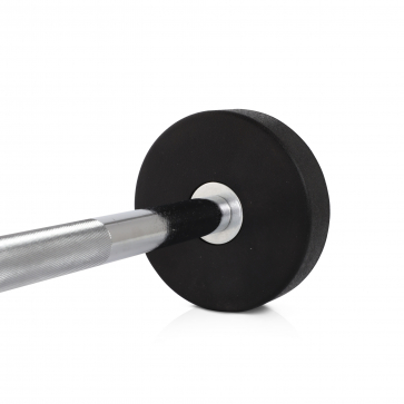 Штанга UNIX Fit PRO прямая обрезиненная 15 кг - 2