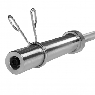 Гриф олимпийский UNIX Fit PRO 180 W-образный 180 см / 50 мм Chrome - 4